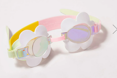 sunnylife MINI SWIM GOGGLES FLOWER