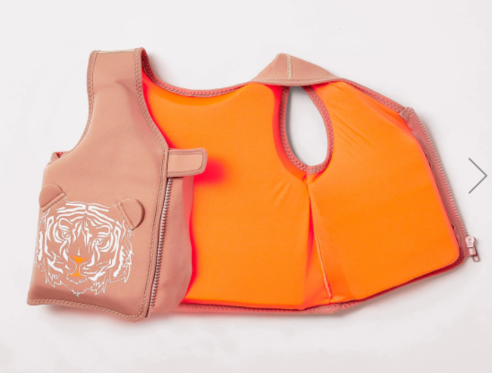 sunnylife FLOAT VEST 1-2 TULLY TIGER  (online exclusive)