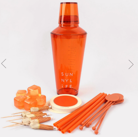sunnylife COCKTAIL ESSENTIALS KIT TERRACOTTA (online exclusive)