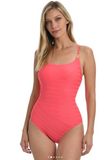 LA BLANCA Linea Costa Lingerie One Piece- Coral Sun