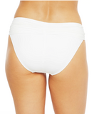 LA BLANCA Linea Costa Shirred Band Hipster Bottom - White