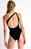 SHAN Jessie Asymmetric One-piece- Black