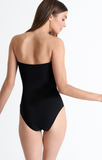 SHAN Bandeau One Piece V Cut