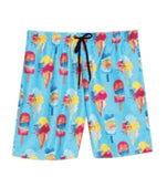 U.S. Surf Club Ice Cream Men's Bathing Suit Aqua