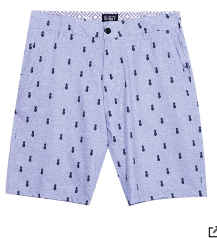 Trunks Beachwear Pineapple Multi-Functional Short - Grey