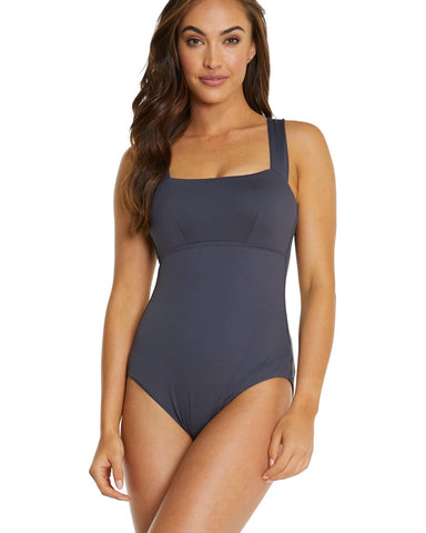 BAKU ECO ESSENTIALS WIDE STRAP ONE PIECE SWIMSUIT BLACK (COLOR NOT SHOWN)