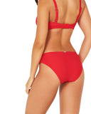 BAKU ROCOCCO REGULAR BIKINI PANT MACHINE RED