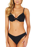 BAKU RIBTIDE REGULAR V FRONT BIKINI PANT RAVEN