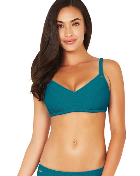 BAKU RIBTIDE DD/E PLUNGE BIKINI TOP EMERALD