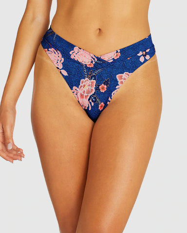 BAKU SAKURA RIO V-FRONT BIKINI PANT Indigo