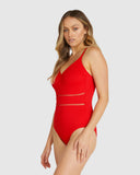 BAKU ROCOCCO D/E UNDERWIRE ONE PIECE Machine Red