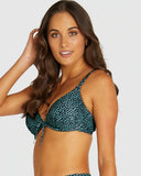 BAKU ZAFARI D/E UNDERWIRE BRA BIKINI TOP olive