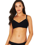 BAKU RIBTIDE DD/E PLUNGE BIKINI TOP RAVEN