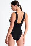 SHAN High Plunging one-piece Caviar