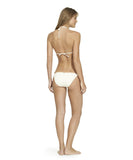 ViX Paula Hermanny Off White Boucle Ripple Triangle Top