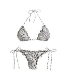 ViX Paula Hermanny Pearl Black Ripple Bottom - Full